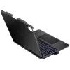 Typecase Flexbook Touch klaviatūros dėklas, skirtas iPad Air 13 M2 2024 / M3 2025 / M4 2026, pilkas