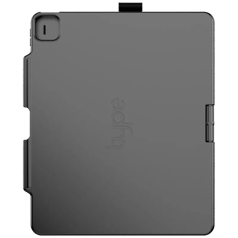 Typecase Flexbook Touch klaviatūros dėklas, skirtas iPad Air 13 M2 2024 / M3 2025 / M4 2026, pilkas