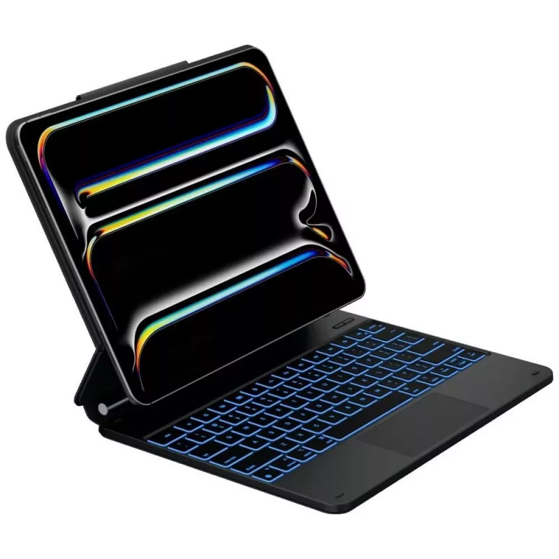 Typecase Edge klaviatūrinis dėklas, skirtas iPad Air 13 (2024/2025), anglies pluošto tekstūra