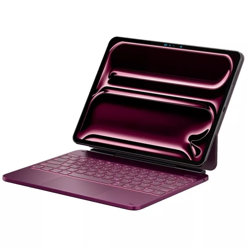 Typecase Edge klaviatūros dėklas, skirtas iPad Pro 13 2024/2025, Raspberry