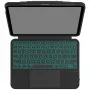 Typecase Folio Duo klaviatūrinis dėklas, skirtas iPad Air 11 M2 2024 / M3 2025 / M4 2026, juodas