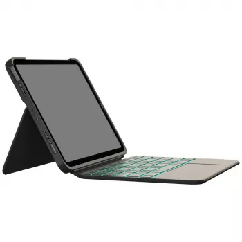 Typecase Folio Duo klaviatūrinis dėklas, skirtas iPad Air 11 M2 2024 / M3 2025 / M4 2026, juodas
