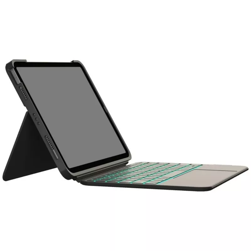 Typecase Folio Duo klaviatūrinis dėklas, skirtas iPad Air 11 M2 2024 / M3 2025 / M4 2026, juodas
