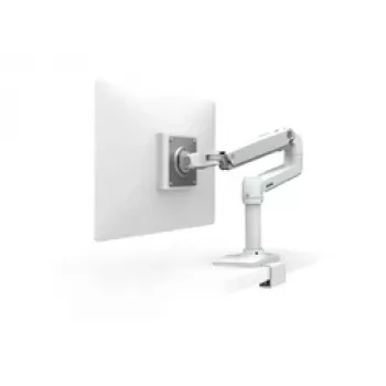 Ergotron LX stalinis laikiklis monitoriui - baltas - Constant Force technologija - C formos spaustuvas ir prakišimo tvirtinimas - iki 32 colių