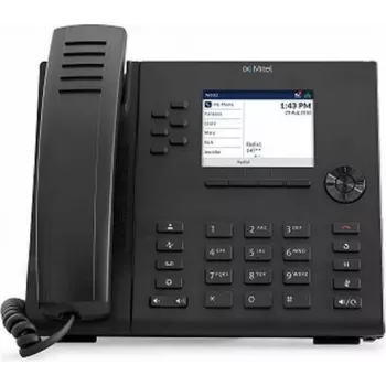 Mitel 6915 SIP telefonas (Open SIP) - Juodas