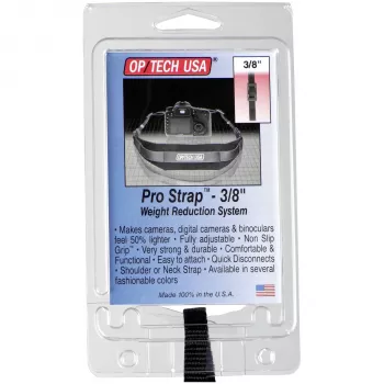 OP/TECH Pro Strap – nešiojimo diržas – juodas