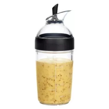 OXO Good Grips Salad Dressing Shaker 236ml Black