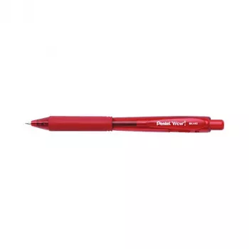Pentel Superb BK440-B raudonas tušinukas 1,0 mm, ištraukiamas