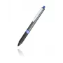 Pentel K497-C užtraukiamas gelinis rašiklis – mėlynas rašalas, 0,5 mm adatinis antgalis, juodas korpusas, 1 vnt.