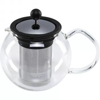 Bodum ASSAM Tea Press 0.5 Litre Stainless Steel / Black