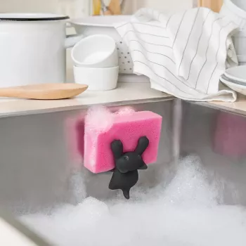 OTOTO Scrubby Grey Sponge Holder