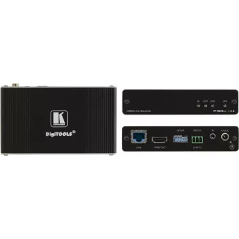 Kramer DigiTOOLS TP-583Rxr HDBaseT imtuvas – HDMI, garso, IR ir RS-232 signalų perdavimas iki 200 m