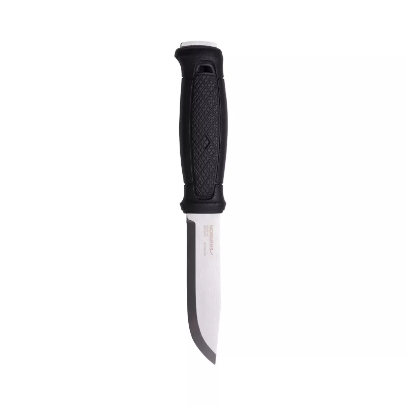 Morakniv Garberg Multi-Mount Black Fixed Blade Knife with Sandvik 14C28N Stainless Steel
