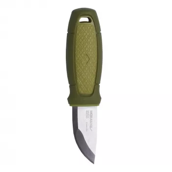 Morakniv Eldris Neck Knife Light Green 59 mm Fixed Blade with Polymer Sheath