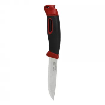 Morakniv Companion Spark Red Fixed Blade Knife with Fire Starter