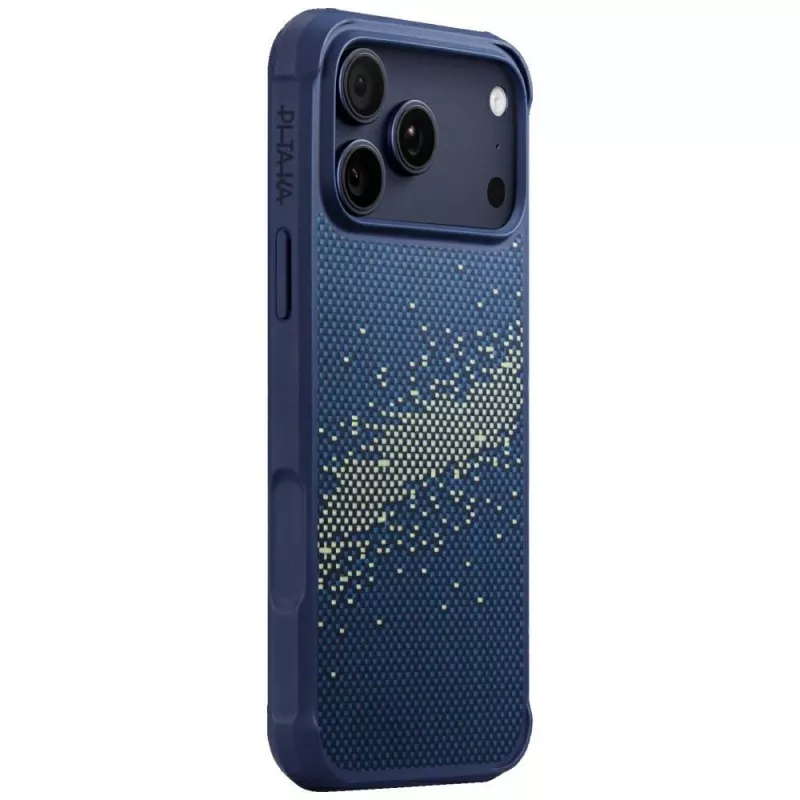 PITAKA StarPeak Aramid ProGuard MagSafe dėklas, skirtas iPhone 17 Pro Max - Milky Way Galaxy