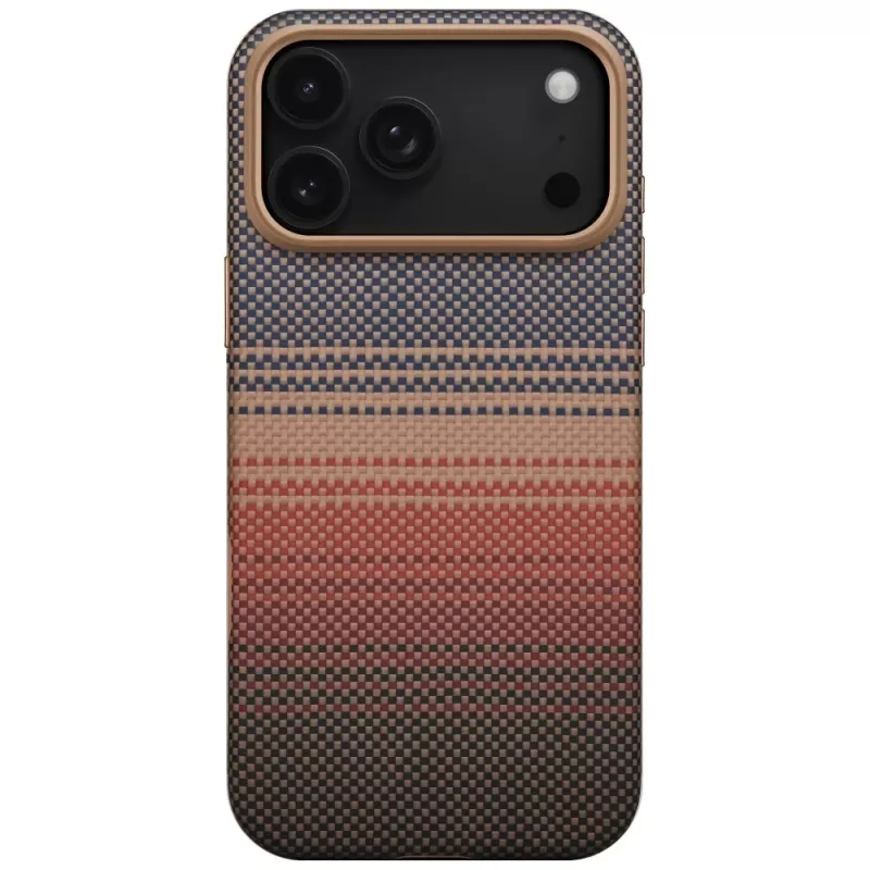 PITAKA Aramid UltraGuard MagSafe Case for iPhone 17 Pro - Sunset