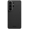 PITAKA Edge Case MagSafe, skirta Samsung Galaxy S26 Ultra, juoda-pilka
