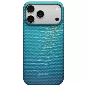 PITAKA Ultra-Slim MagSafe Case for iPhone 17 Pro Max Lucid Blue