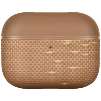 PITAKA aramidinio pluošto dėklas AirPods Pro 3, Golden Glint