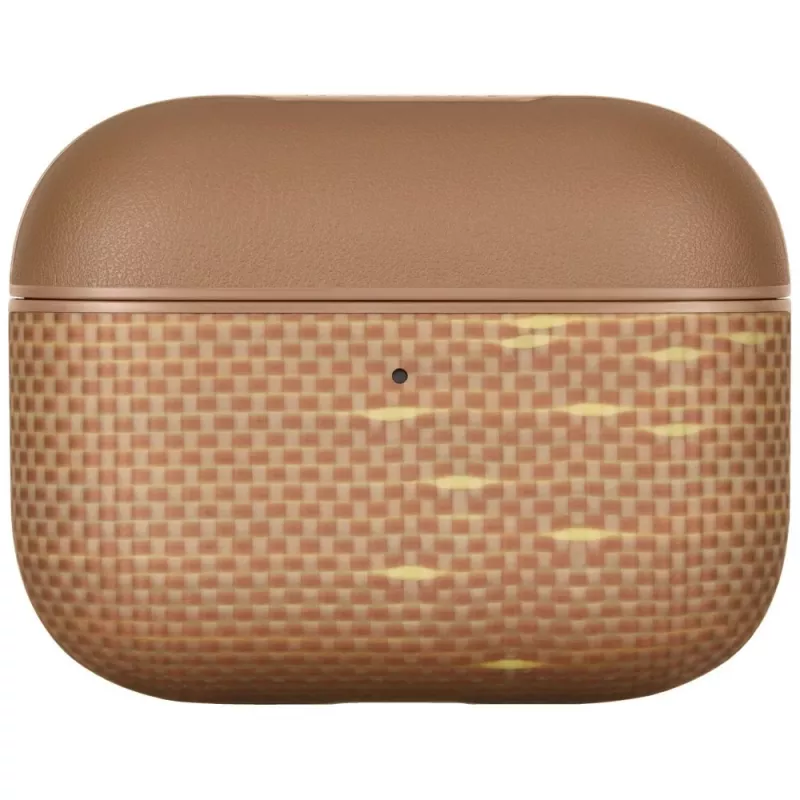 PITAKA aramidinio pluošto dėklas AirPods Pro 3, Golden Glint