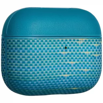 PITAKA aramidinio pluošto dėklas AirPods Pro 3, Lucid Blue