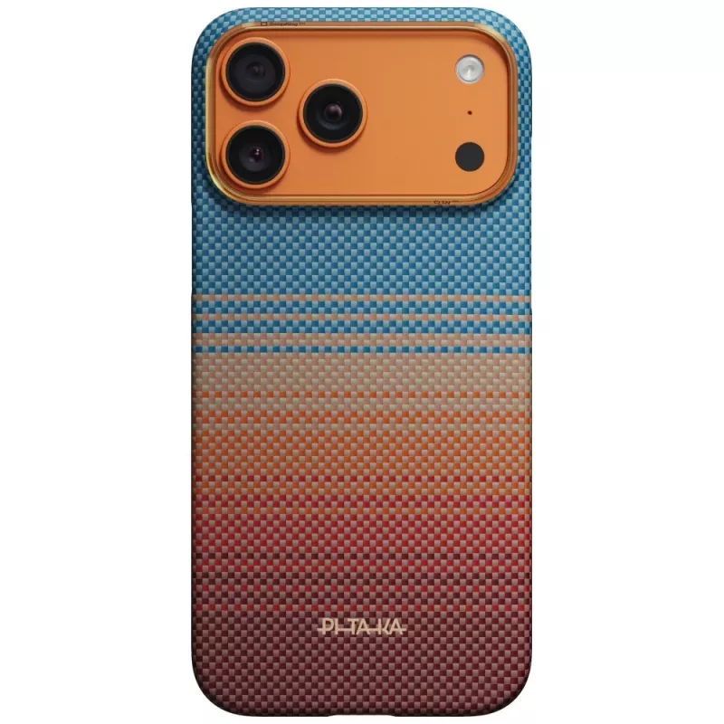 PITAKA Edge Case California Dream 01, skirta iPhone 17 Pro Max, Sunset
