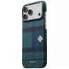 PITAKA Flora in Grid Edge Case for iPhone 17 Pro Max – Forest Dawn