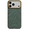 PITAKA Edge Case Breath of Veins, skirta iPhone 17 Pro Max, Dive Green