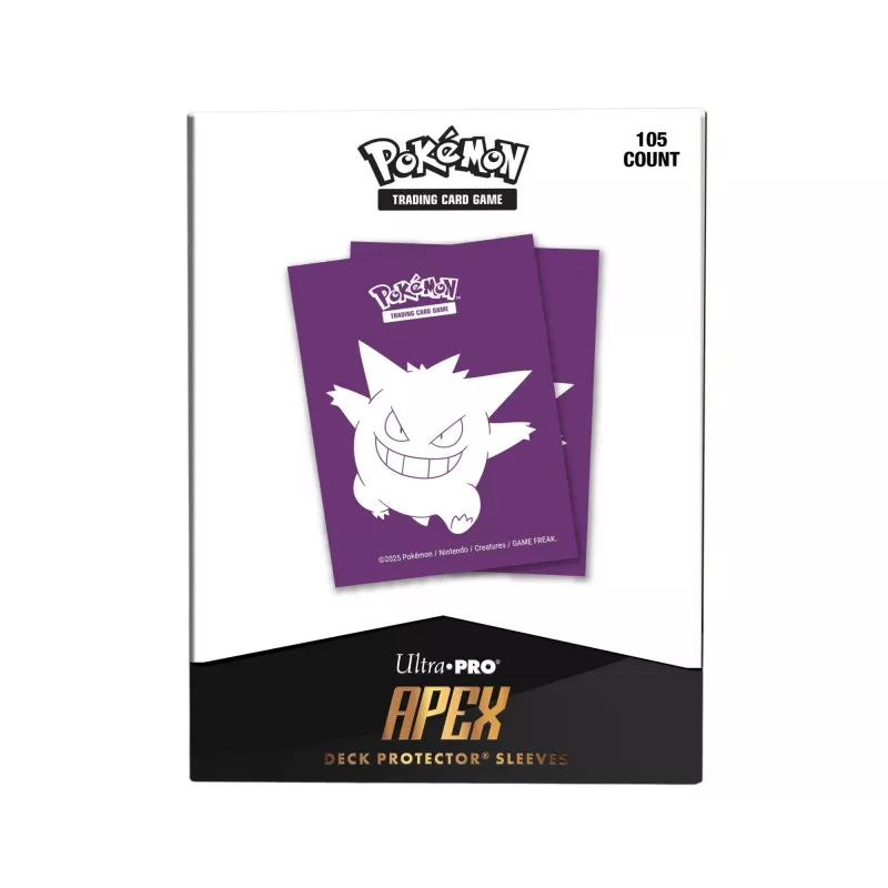 Ultra PRO Pokémon Gengar 105 Apex dėklai kortelėms