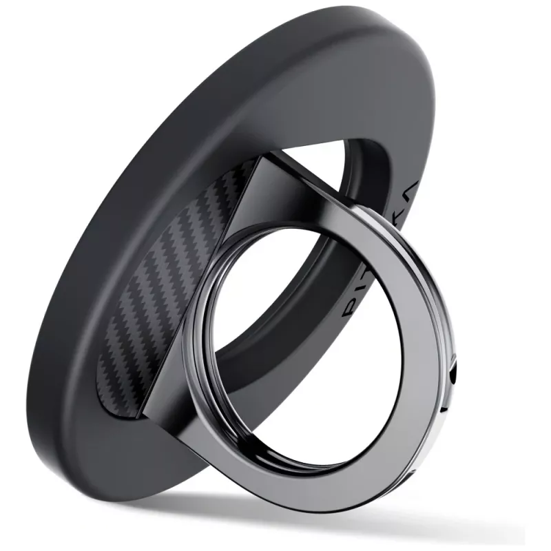 PITAKA MagEZ Grip 3 MagSafe Magnetic Phone Grip Black/Grey