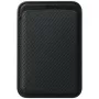 PITAKA Woven Wallet MagSafe Magnetic Wallet for iPhone - Black/Grey