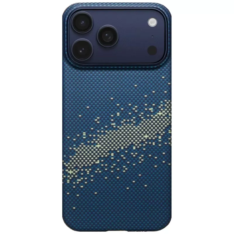 PITAKA Ultra-Slim MagSafe Case for iPhone 17 Pro - Milky Way Galaxy