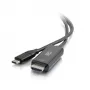 C2G USB-C į HDMI adapterio laidas - 1,83 m - Juodas - 4K@60Hz - reversinis USB-C lizdas