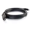 C2G USB-C į HDMI adapterio laidas - 1,83 m - Juodas - 4K@60Hz - reversinis USB-C lizdas