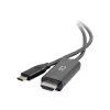 C2G USB-C į HDMI adapterio laidas - 1,83 m - Juodas - 4K@60Hz - reversinis USB-C lizdas