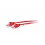 CABLES2GO C2G 3ft (0,9 m) Cat6a Snagless Unshielded (UTP) Slim Ethernet Network Patch Cable - Red