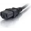 CABLES2GO Power Extension Cord C13 to C14 2m Black