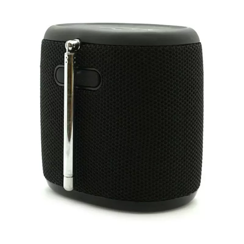Pure Acoustics Pure Woodland Mini vandeniui atsparus lauko garsiakalbis su FM/DAB+ radiju, juodas