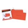 ELCO Color vokas C5 (162 x 229 mm), be langelio, su lipnia juostele, 100 g/m², raudona, 25 vnt. (74618.92)