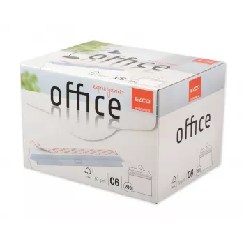 Elco Office C6 vokas baltas 80 g/m² 114 x 162 mm