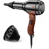 VALERA Swiss Steelmaster D Professional Hair Dryer 2000W Black Chrome