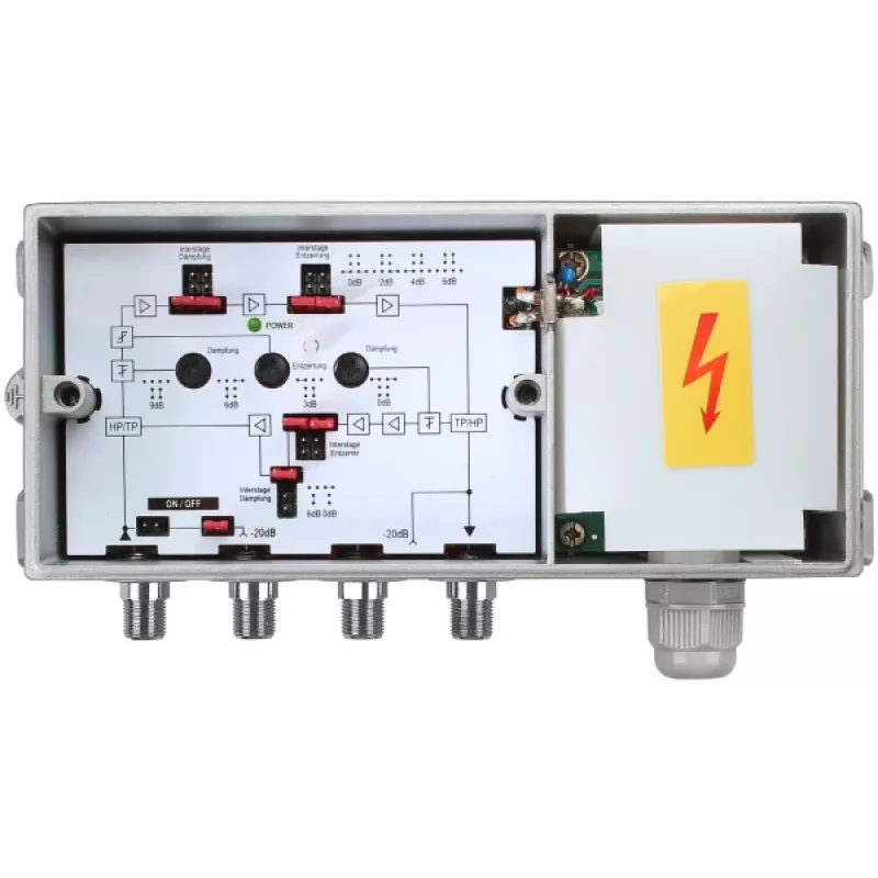 AXING BVS2069N Broadband House Connection Amplifier 38 dB
