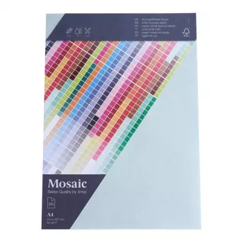 Artoz Papier Mosaic rašomasis popierius šviesiai mėlynas A4 90 g/m² 25 lapų
