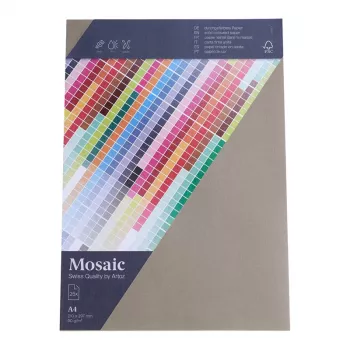 Artoz Papier Mosaic Letterhead Paper Cement A4 90 g/m² 25 Sheets