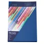 Artoz Papier Mosaic vokai DIN C5 be langelio, jūros mėlyna, šlapiu sandarinimu, 20 vnt.