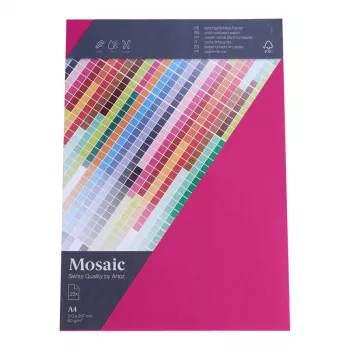 Artoz Papier Mosaic Writing Paper Fuchsia A4 90 g/m² 25 Sheets