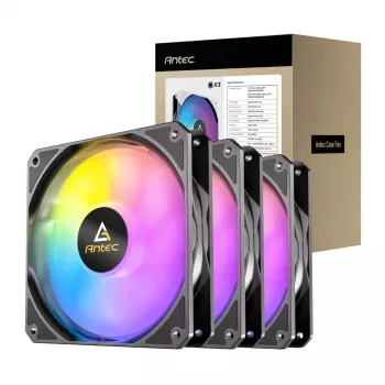 Antec P12 PWM ARGB White 3-Pack ventiliatorių rinkinys