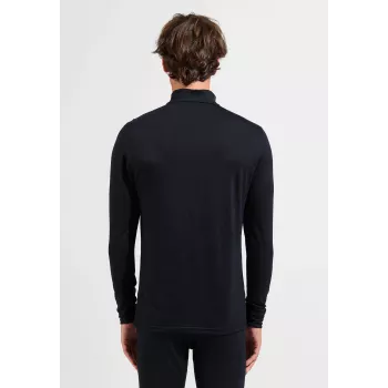 Odlo Merino 200 BL Top Turtle Neck LS Half Zip - Juoda, Dydis L