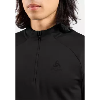 Odlo Essential Light Mid Layer 1/2 Zip - Black